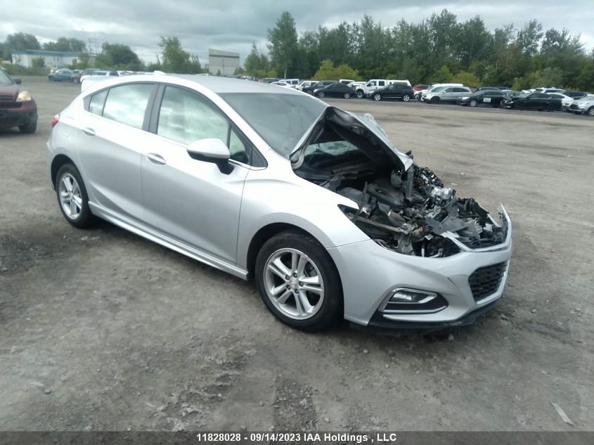 2018 Chevrolet Cruze VIN: 3G1BE6SM8JS587676 Lot: 11828028