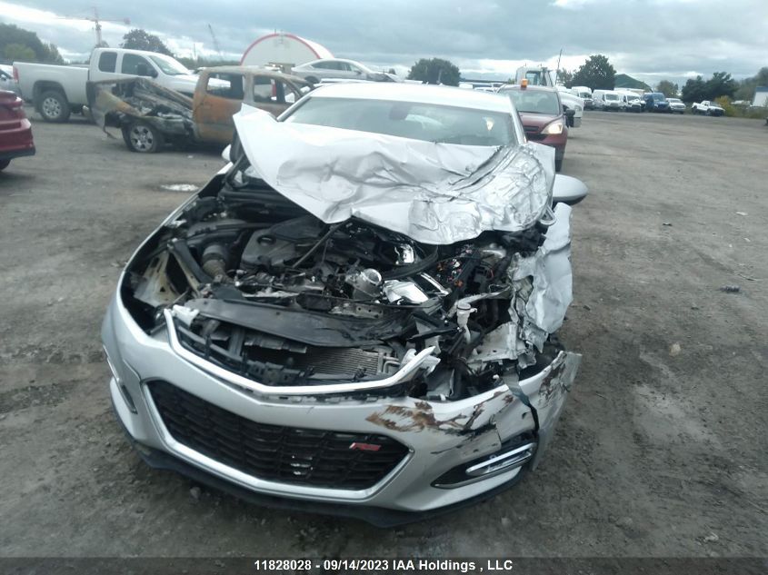 2018 Chevrolet Cruze VIN: 3G1BE6SM8JS587676 Lot: 11828028