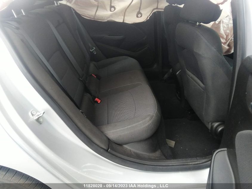 2018 Chevrolet Cruze VIN: 3G1BE6SM8JS587676 Lot: 11828028