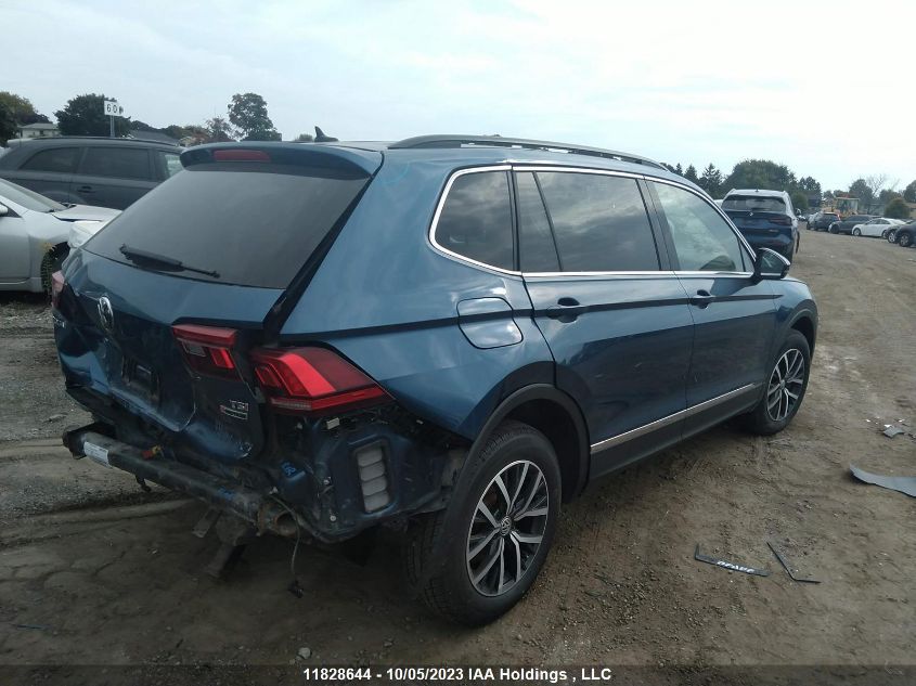 2018 Volkswagen Tiguan Comfortline VIN: 3VV2B7AX4JM007976 Lot: 11828644