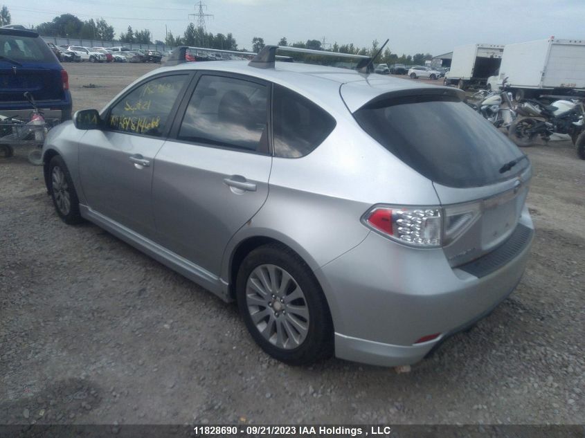 2009 Subaru Impreza VIN: JF1GH62669H814668 Lot: 11828690