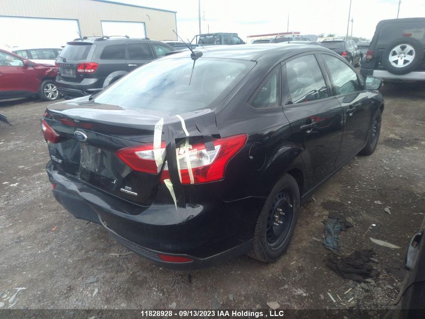 2014 Ford Focus Se VIN: 1FADP3F27EL297187 Lot: 11828928