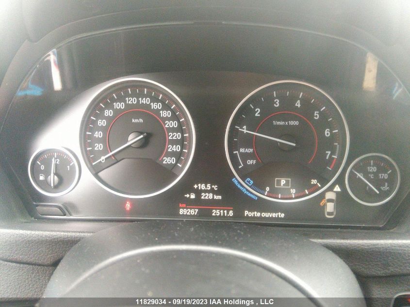 2016 BMW 4 Series 435I xDrive VIN: WBA4B3C5XGG344244 Lot: 11829034