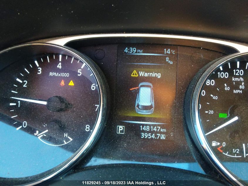 2016 Nissan Rogue S/Sl/Sv VIN: 5N1AT2MV9GC845172 Lot: 11829245