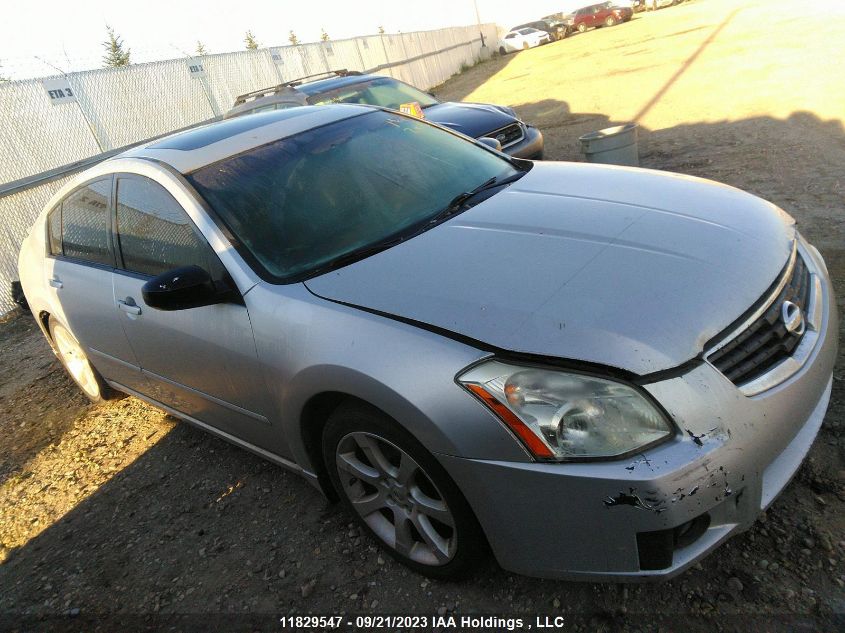 2008 Nissan Maxima 3.5 VIN: 1N4BA41E98C818513 Lot: 11829547