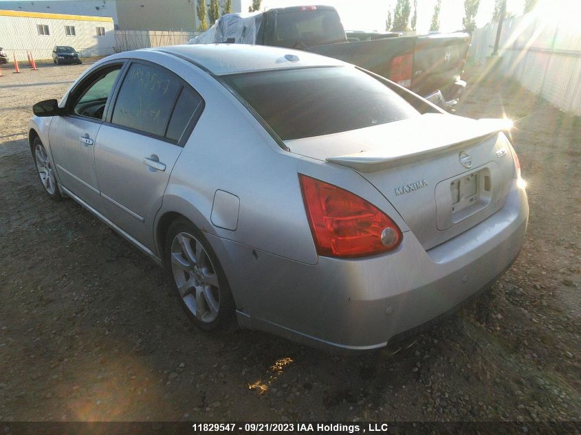 2008 Nissan Maxima 3.5 VIN: 1N4BA41E98C818513 Lot: 11829547