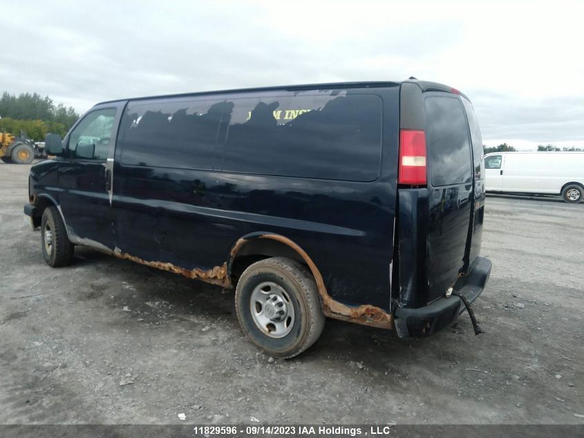 2006 Chevrolet Express Cargo Van VIN: 1GCGG25V661135951 Lot: 11829596