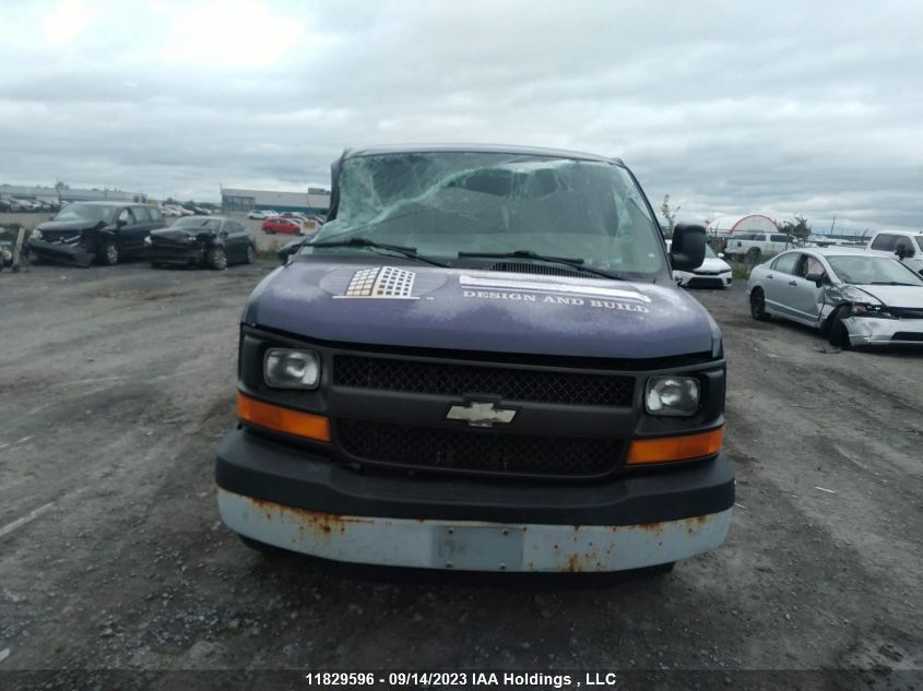 2006 Chevrolet Express Cargo Van VIN: 1GCGG25V661135951 Lot: 11829596