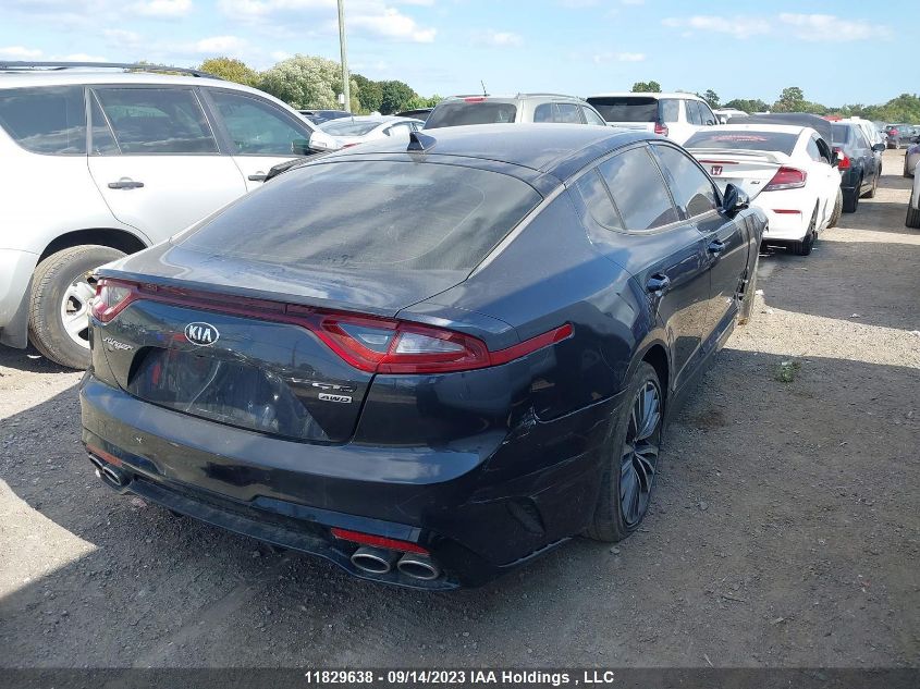 2019 Kia Stinger Gt-Line VIN: KNAE25LA6K6042218 Lot: 11829638