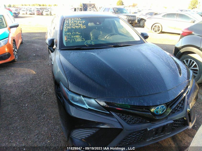 2019 Toyota Camry Hybrid VIN: 4T1B21HK5KU512746 Lot: 11829847