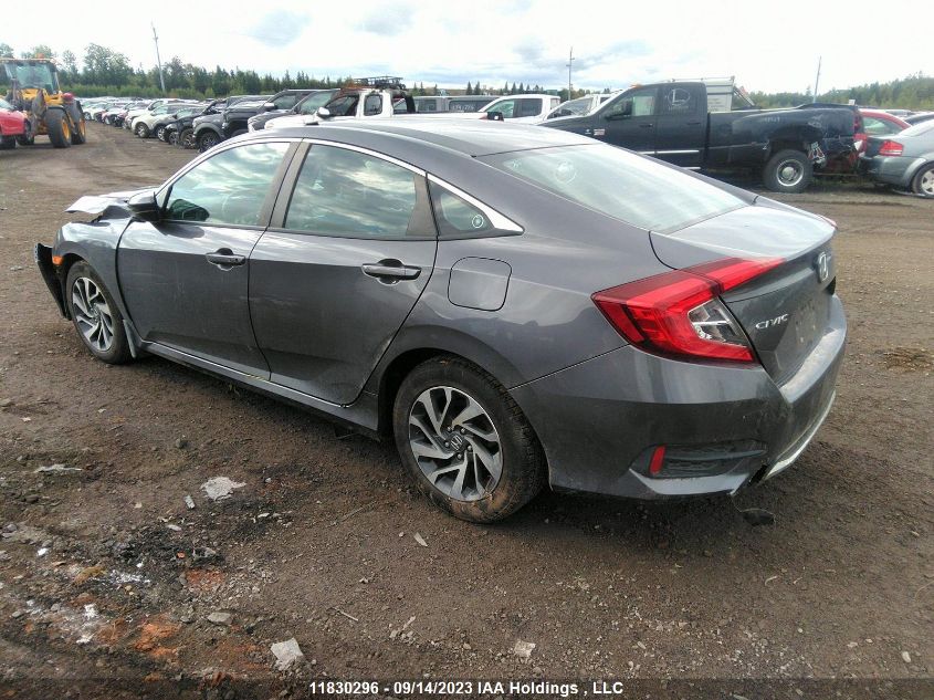 2019 Honda Civic Ex 4Dr VIN: 2HGFC2F72KH006433 Lot: 11830296