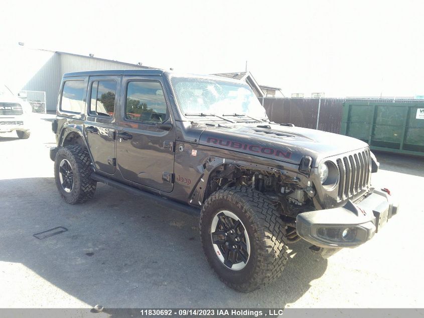 2021 Jeep Wrangler Unlimited Rubicon VIN: 1C4HJXFG1MW631680 Lot: 11830692