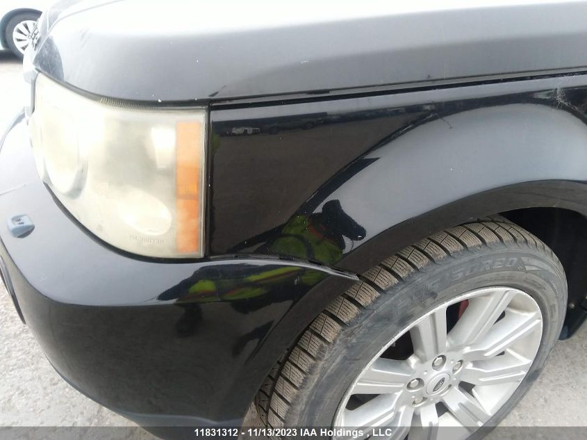 2008 Land Rover Range Rover Sport Sc VIN: SALSH23438A124287 Lot: 11831312