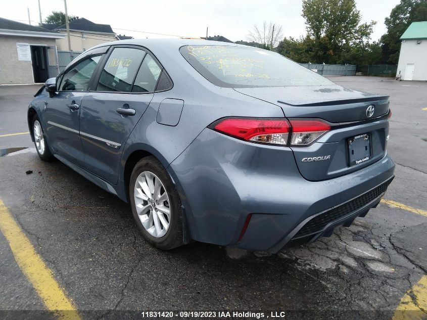 2022 Toyota Corolla Se VIN: 5YFB4MBE4NP099352 Lot: 11831420