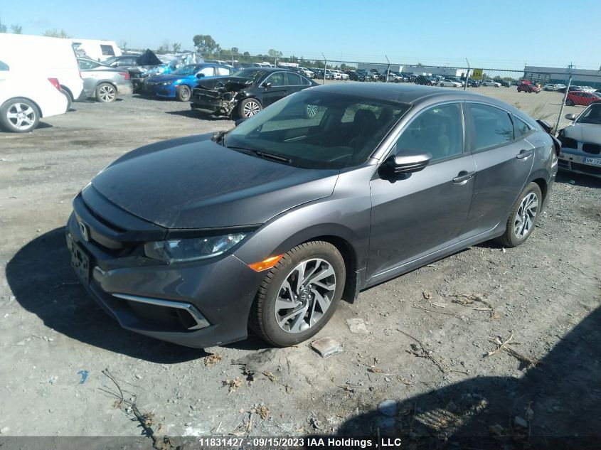 2020 Honda Civic Sedan Ex VIN: 2HGFC2F77LH008891 Lot: 11831427