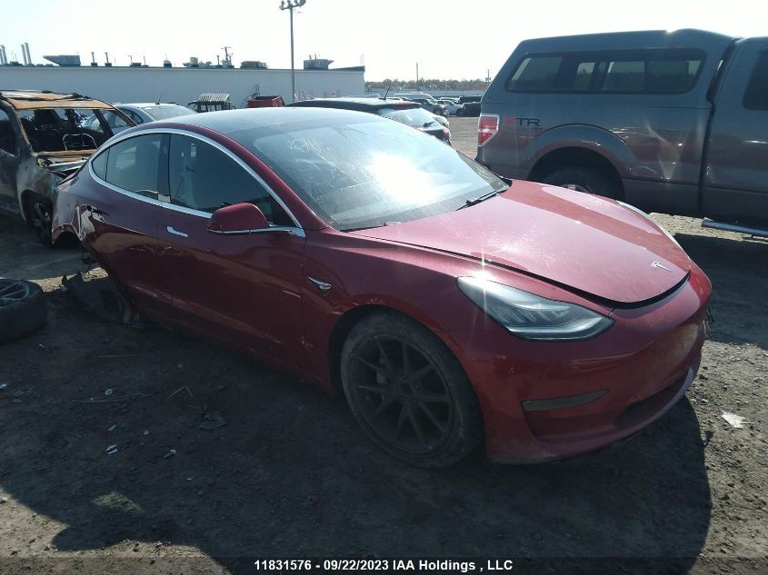 2019 Tesla Model 3 Range VIN: 5YJ3E1EA3KF314526 Lot: 11831576