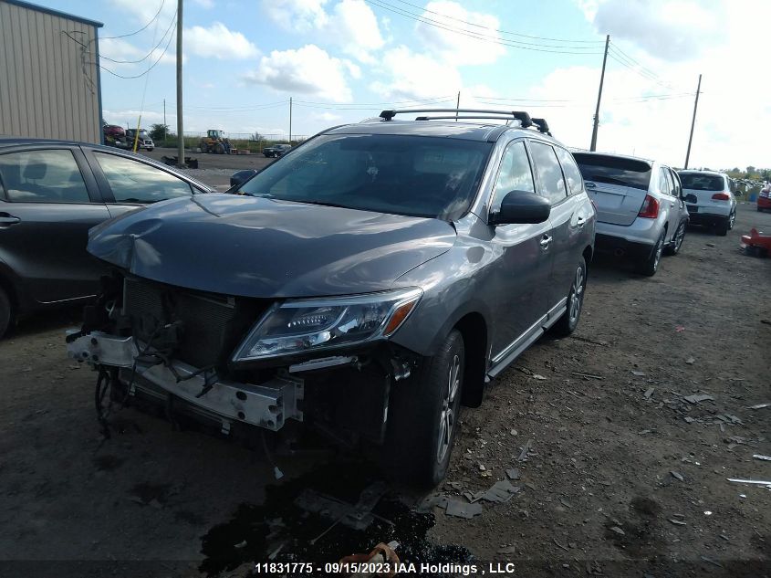 2016 Nissan Pathfinder S/Sv/Sl/Platinum VIN: 5N1AR2MM2GC662704 Lot: 11831775