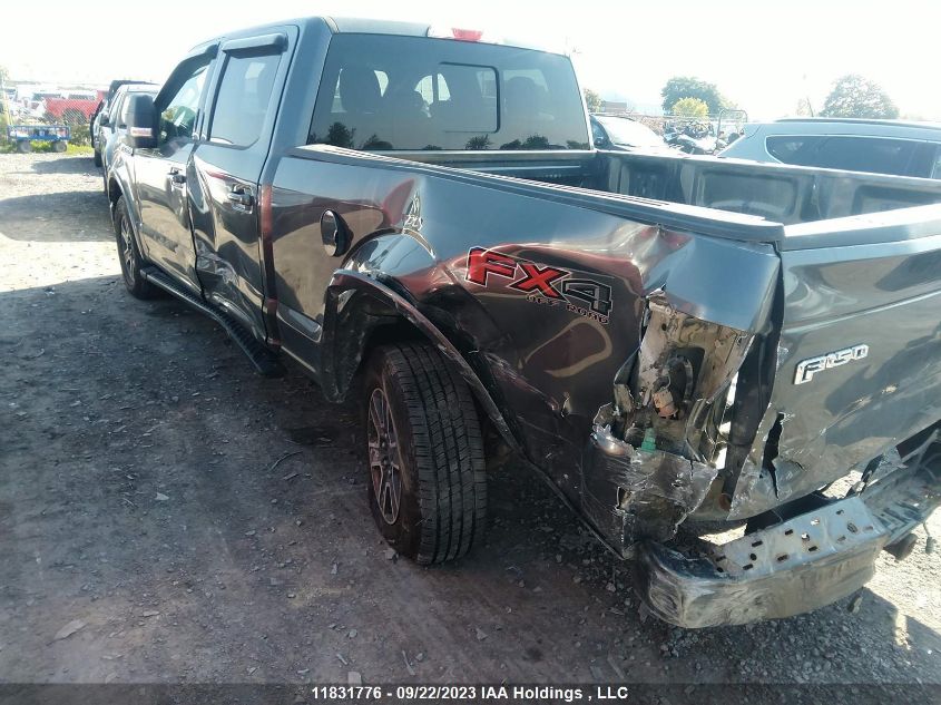 2016 Ford F-150 Lariat VIN: 1FTFW1EF9GFC34351 Lot: 11831776