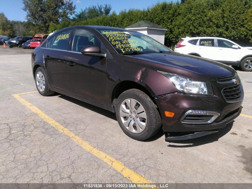 2015 Chevrolet Cruze 1Lt VIN: 1G1PC5SB9F7241775 Lot: 11831836