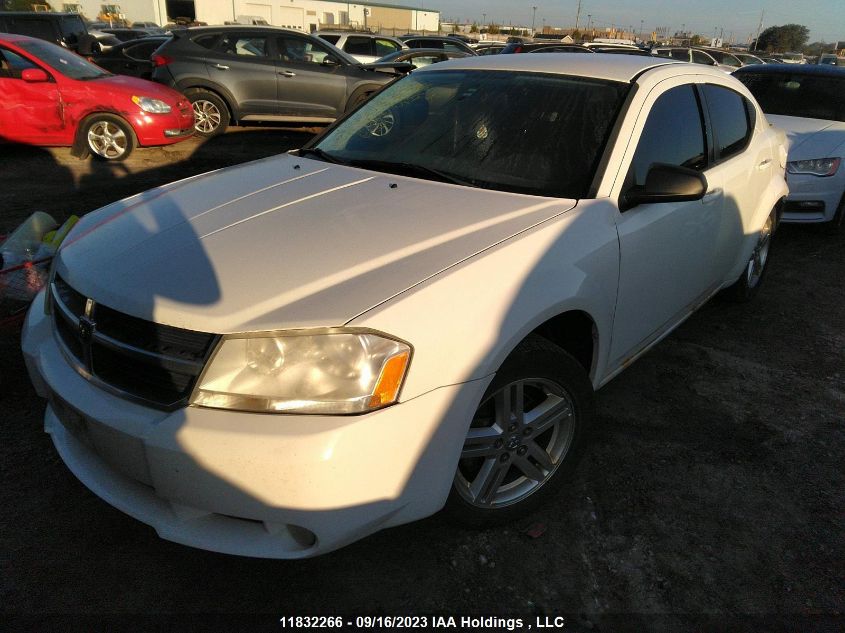 2010 Dodge Avenger Sxt VIN: 1B3CC5FB6AN190645 Lot: 11832266