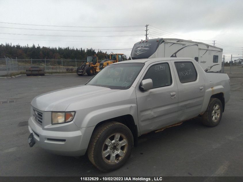 2008 Honda Ridgeline Ex-L VIN: 2HJYK16548H003265 Lot: 11832629