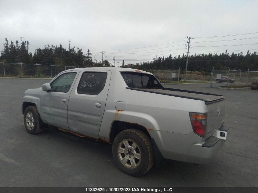 2008 Honda Ridgeline Ex-L VIN: 2HJYK16548H003265 Lot: 11832629