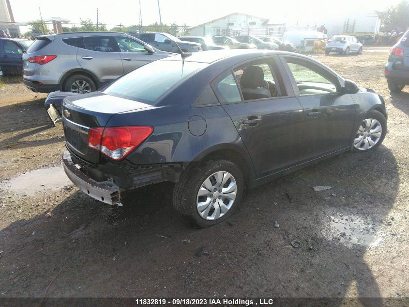 2014 Chevrolet Cruze 2Ls VIN: 1G1PL5SHXE7262637 Lot: 11832819