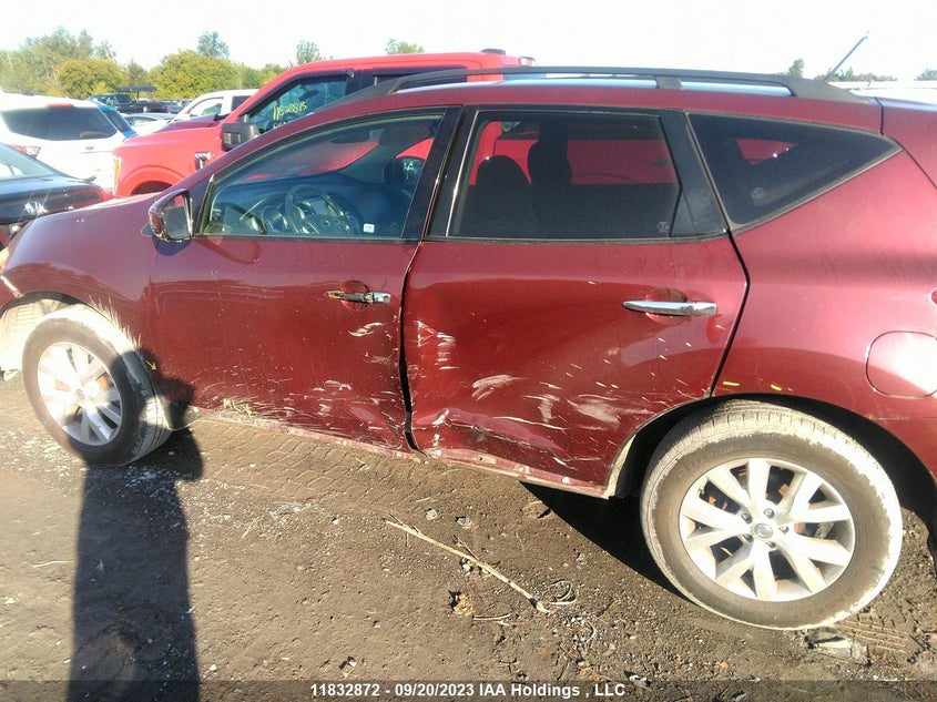 2011 Nissan Murano VIN: JN8AZ1MW5BW176318 Lot: 11832872