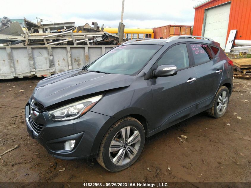 2015 Hyundai Tucson Limited VIN: KM8JUCAG5FU097084 Lot: 11832958