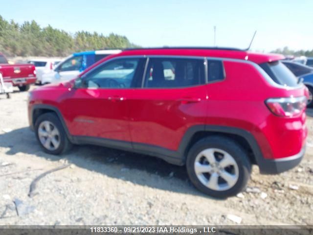 2021 Jeep Compass North VIN: 3C4NJDBB4MT528609 Lot: 11833360