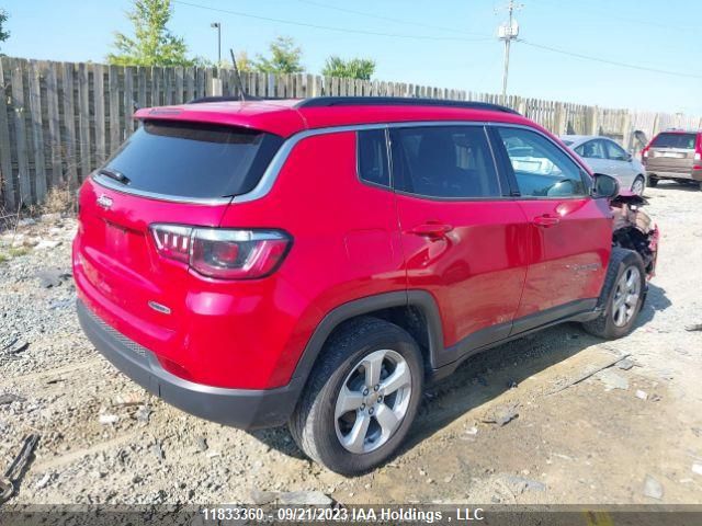 2021 Jeep Compass North VIN: 3C4NJDBB4MT528609 Lot: 11833360