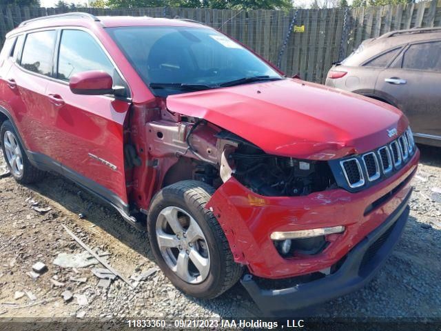 2021 Jeep Compass North VIN: 3C4NJDBB4MT528609 Lot: 11833360