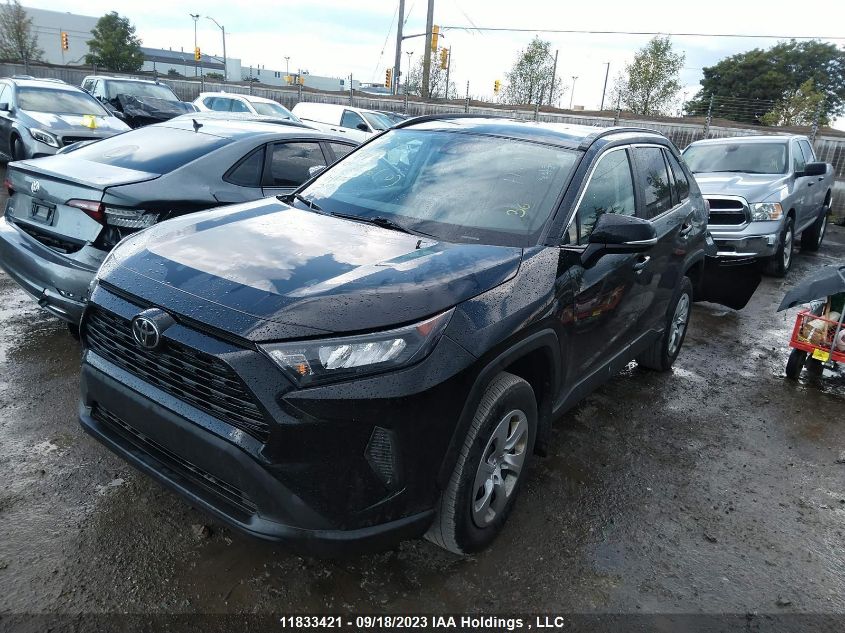 2021 Toyota Rav4 Le VIN: 2T3B1RFV4MC177649 Lot: 11833421