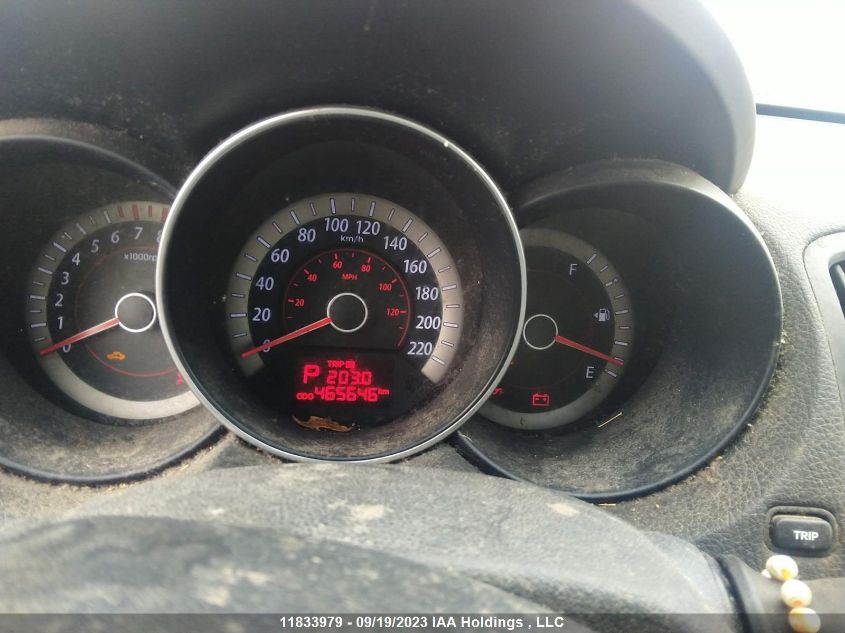 2011 Kia Forte 5-Door Ex VIN: KNAFU5A29B5373021 Lot: 11833979