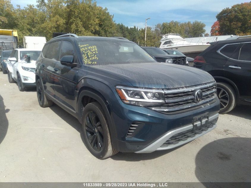 2022 Volkswagen Atlas VIN: 1V2BR2CAXNC526669 Lot: 11833989