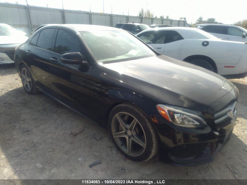 2016 Mercedes-Benz C-Class C 300 VIN: 55SWF4KB6GU138621 Lot: 11834065