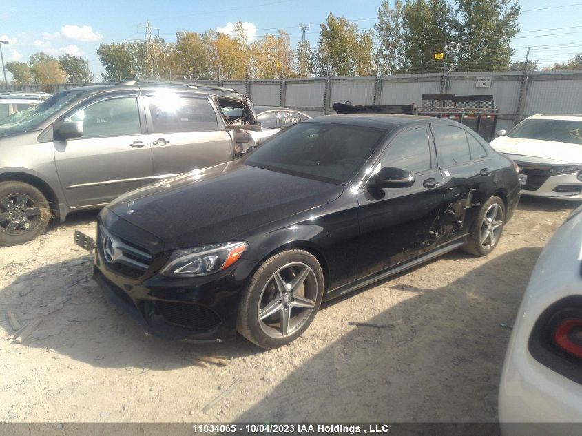 2016 Mercedes-Benz C-Class C 300 VIN: 55SWF4KB6GU138621 Lot: 11834065