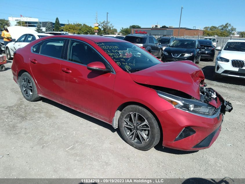 2022 Kia Forte Ex/Ex+/Ex Premium/Gt-Line VIN: 3KPF34AD9NE521436 Lot: 11834219