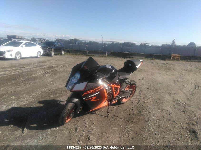 2012 Ktm 1190 Rc8 VIN: VBKVR940XCM984764 Lot: 11834267