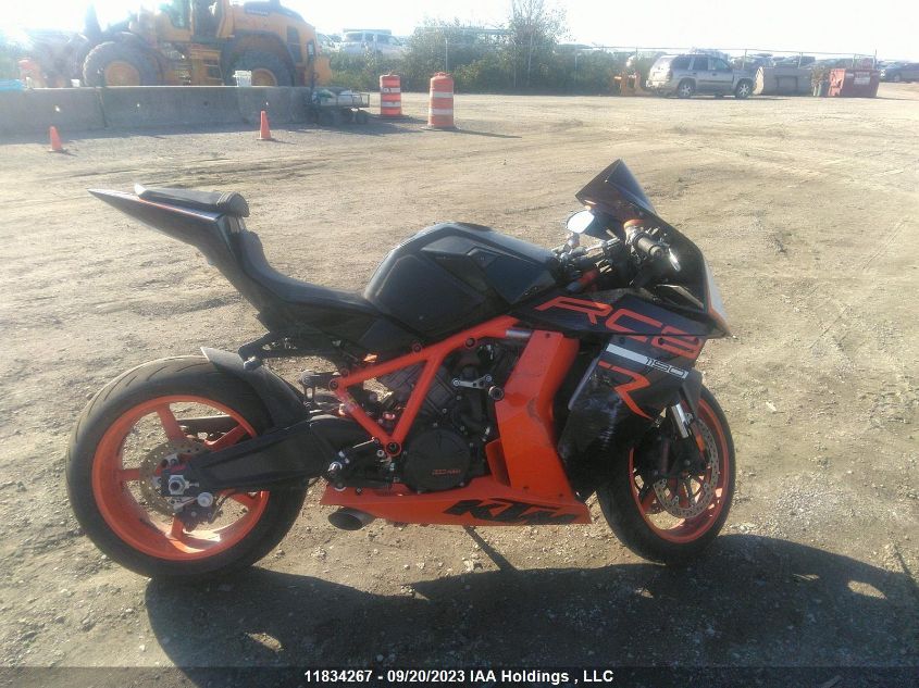 2012 Ktm 1190 Rc8 VIN: VBKVR940XCM984764 Lot: 11834267