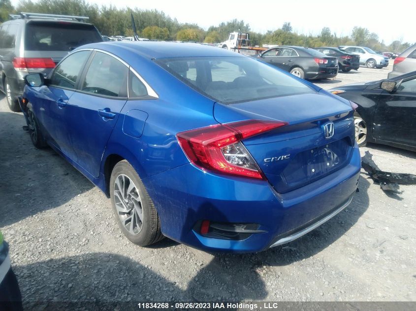 2020 Honda Civic VIN: 2HGFC2F77LH018806 Lot: 11834268