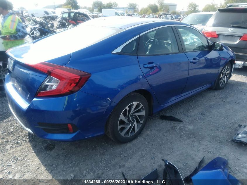 2020 Honda Civic VIN: 2HGFC2F77LH018806 Lot: 11834268