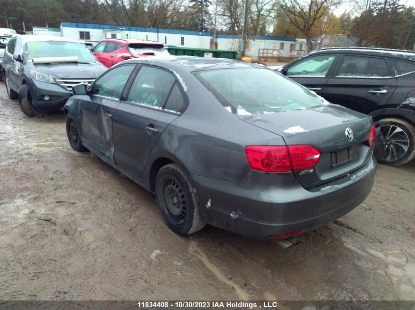 2013 Volkswagen Jetta Sedan Trendline/Trendline+ VIN: 3VW2K7AJ3DM405238 Lot: 11834408