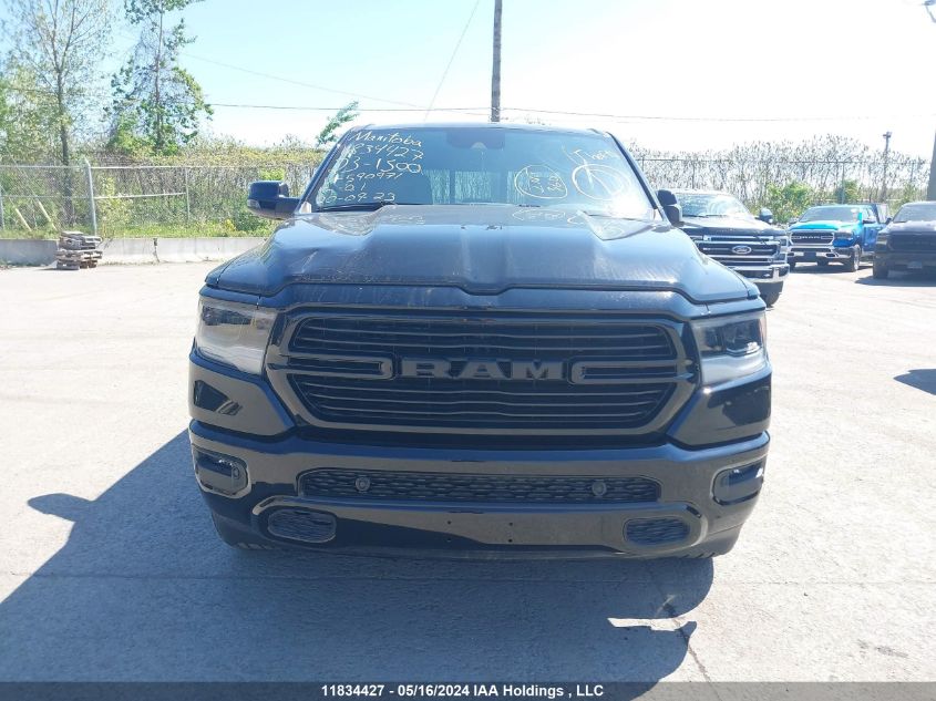 2023 Ram 1500 Sport VIN: 1C6SRFVT2PN590971 Lot: 11834427