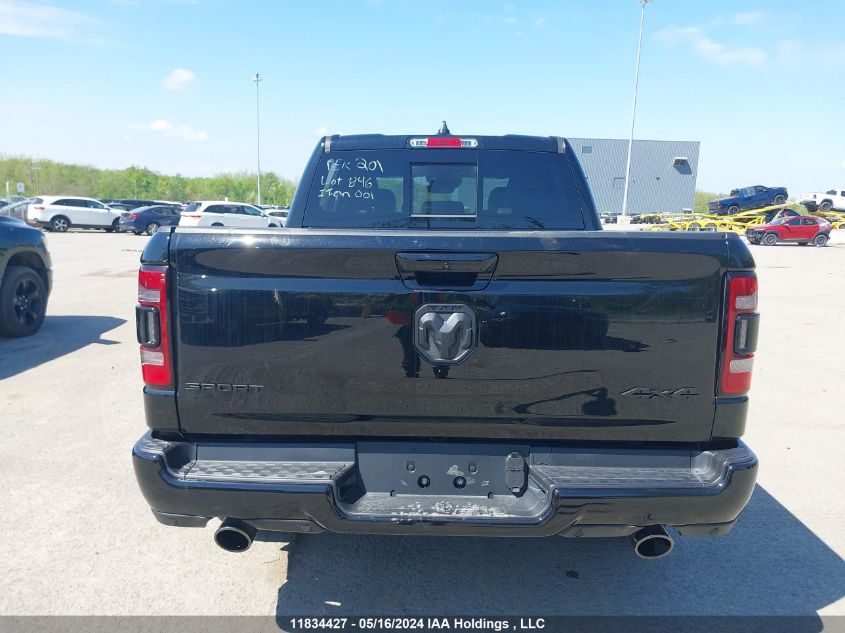 2023 Ram 1500 Sport VIN: 1C6SRFVT2PN590971 Lot: 11834427