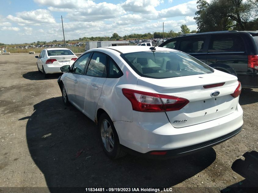 2012 Ford Focus Se VIN: 1FAHP3F22CL158616 Lot: 11834481