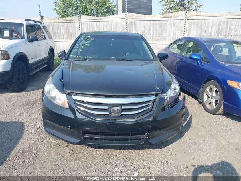2011 Honda Accord Sedan Ex-L VIN: 1HGCP2F87BA801668 Lot: 11834562