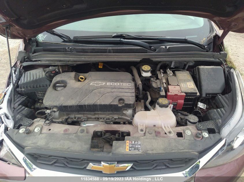 2019 Chevrolet Spark Ls VIN: KL8CA6SAXKC721679 Lot: 11834588