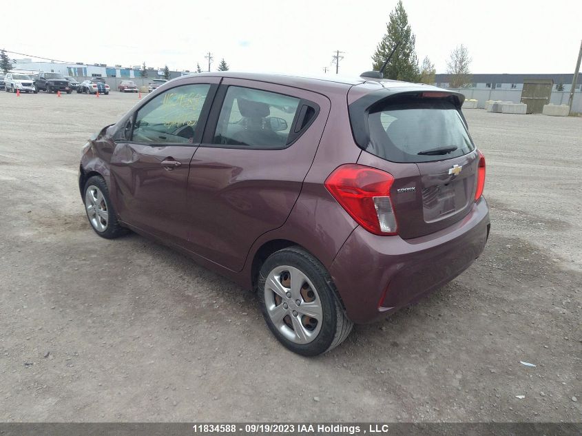 2019 Chevrolet Spark Ls VIN: KL8CA6SAXKC721679 Lot: 11834588