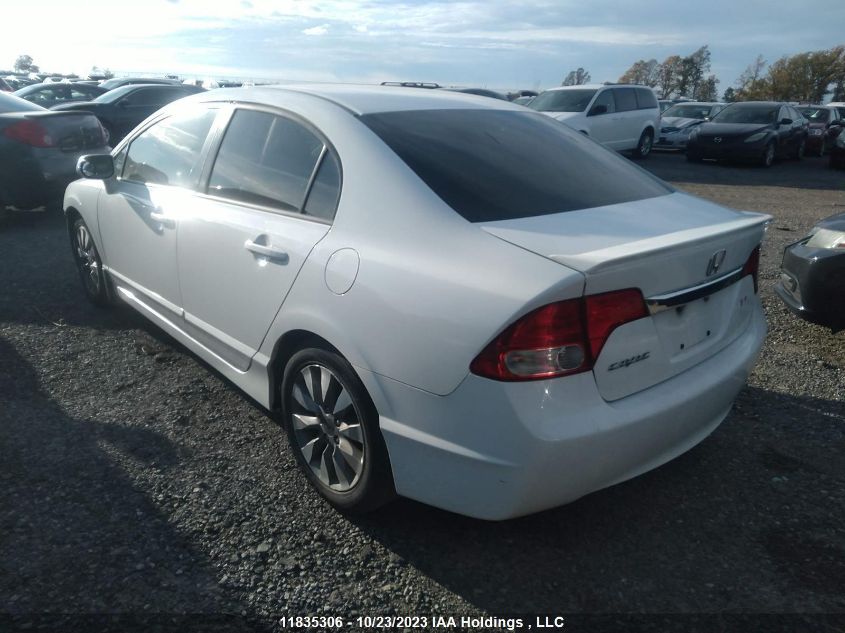 2009 Honda Civic Sdn Ex-L VIN: 2HGFA16089H005588 Lot: 11835306